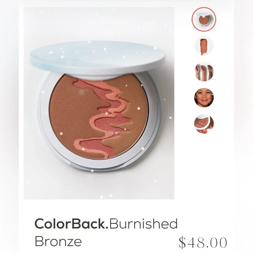 FLYTE.70 Burnished Bronzer Blush, radiant, sunkissed